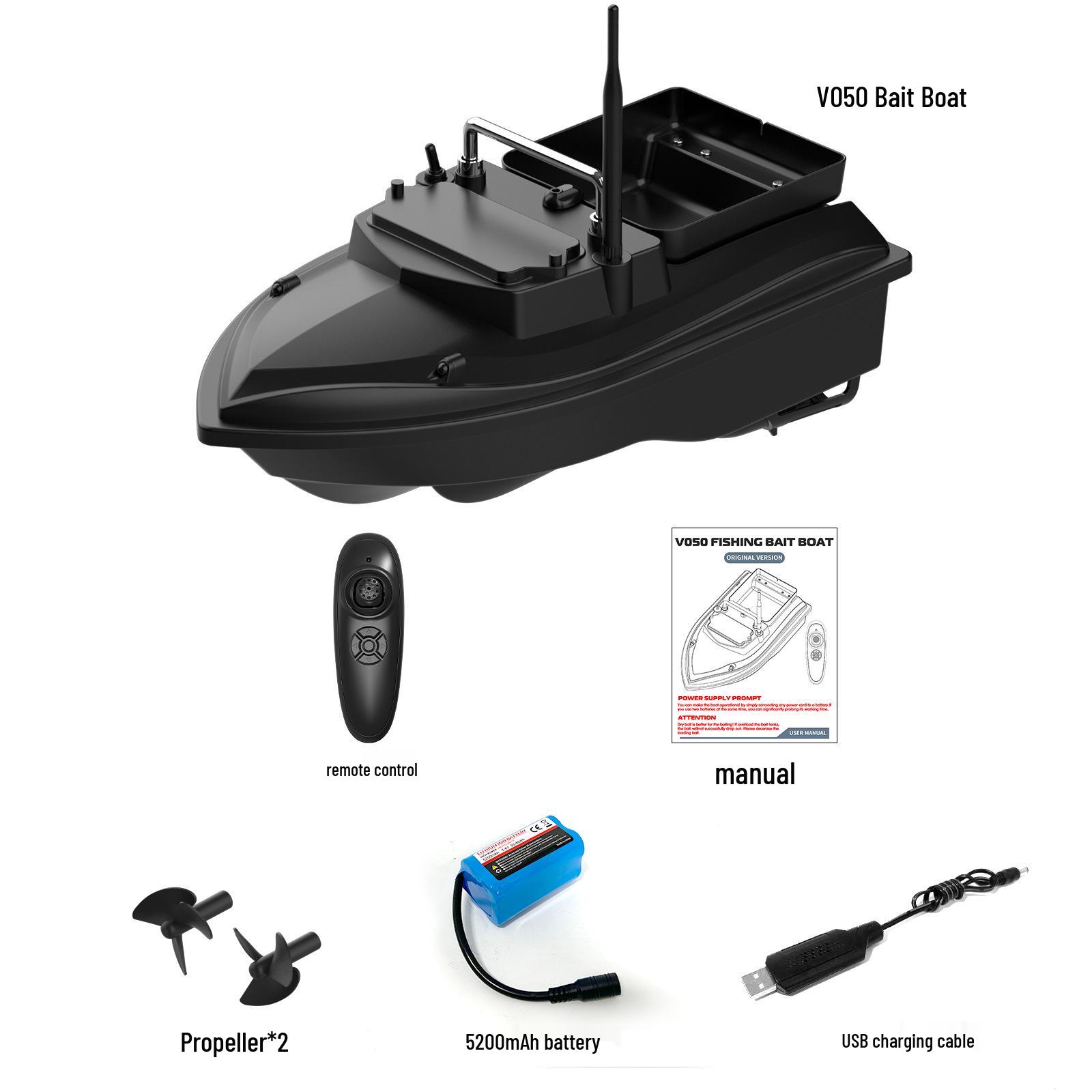 

Joom Remote Control Bait Boat: 500m Range, Constant Speed Cruise, High Capacity, with Accessories