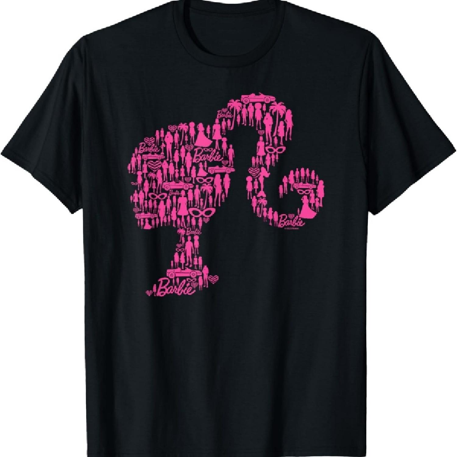 

Barbie - Barbie Lifestyle Silhouette T-Shirt XXXXXL