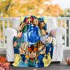 Inazuma Eleven printed throw blanket—soft,warm;versatile blanket for all seasons—perfect as &air-conditioning throw,nap blanket