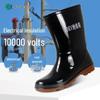 Golden Oak Insulated Waterproof Electrician Safety Boots, 10KV, Non-slip, Anti-leakage, Medium to High Protection.