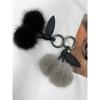 THEHEE Mink Fur Cherry Charm