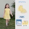 JELLYBABY Girls' Summer French Vest Skirt Set
