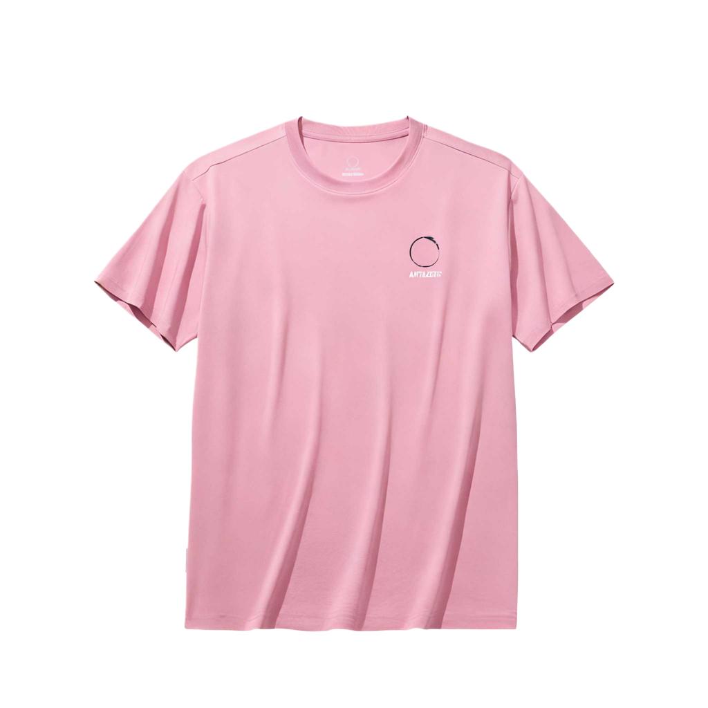 Anta Outdoor Series Zero Pattern Round Neck Short Sleeve T-Shirt Unisex tops 172536106G-4