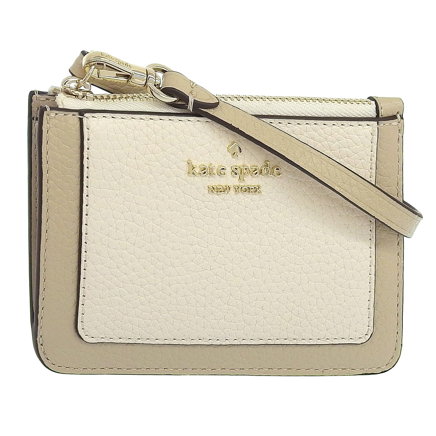 

Kate Spade Women s Card Case, Coin Purse, Outlet Brand Leather Lena Small Card Holder Wristlet [Used]