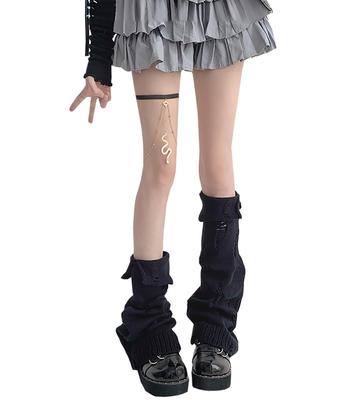 Leg Ankle Beggar Cold Leg Foot Loose Cold Cute Y2K [Laisve] Warmers, Women's, Warmers, Subculture, Soft, Style, Knit, Protection, Socks, Cover, Flare,