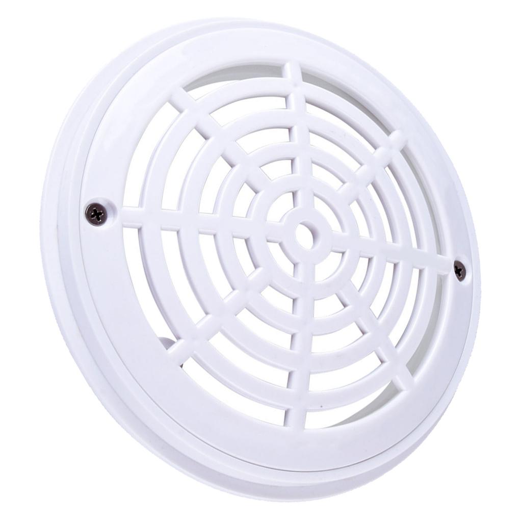Round Main Drain Cover 203mm Durable ABS Floor Drain Cover for Swimming Pool Waterpark