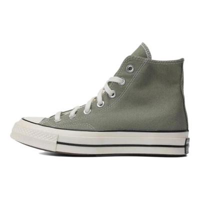 Chuck Taylor 70S SEASONAL Comfortable and Versatile High-top Canvas Shoes for Men and Women Pale Green
