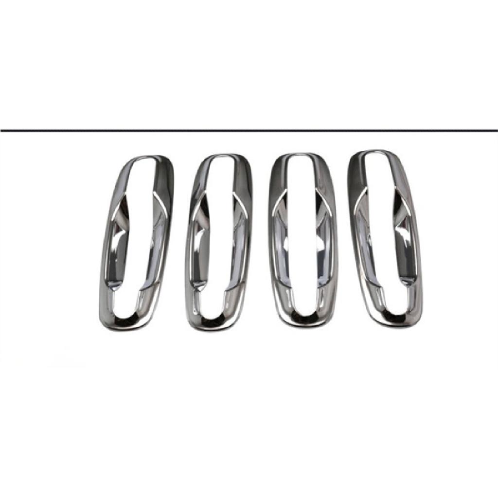 FUNDUOO For Chevrolet Lacetti / Optra / Estate / Nubira 2004 - 2009 Chrome Car Door Handle Cover + Car Bowl Trim Wirh 2