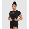 Gymshark Kettlebell Cutie Baby Tee Black B2b2q Bb2j
