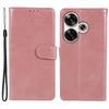For Xiaomi Redmi Turbo 3 5G/Poco F6 5G Case Calf Texture Magnetic Clasp Leather Wallet Phone Cover