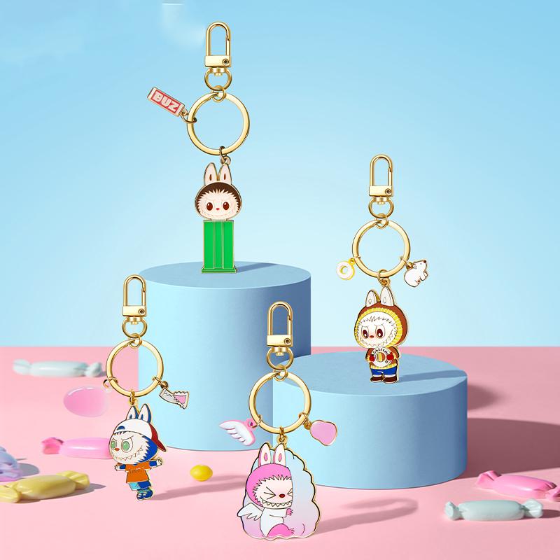 New POP MART THE MONSTERS Vintage Sweet Collection Pendant Blind Box Products Single Mystery Box/Full Box 12 Pcs 1220714004