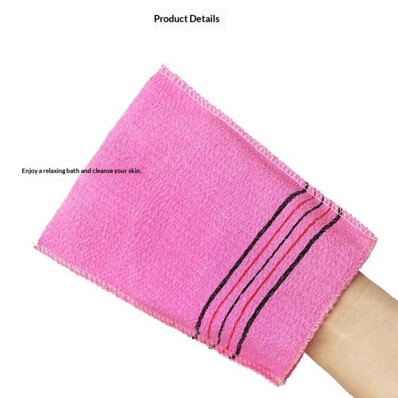 5Pcs Exfoliating Bath Gloves, Deep Cleansing Dead Skin Remover Wash Cloth For Body Shower