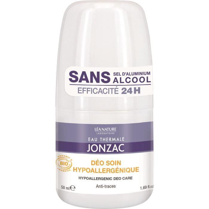 Jonzac Déodorant Soin Hypoallergénique Roll-On Bio 50ml
