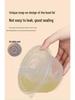 Transparent Disposable Round Plastic Food Containers with Lids