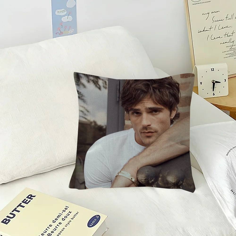 Actor Jacob Elordi  Cushion Cover Car Throw Pillow Case For Sofa Car Christmas Gift