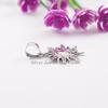 Ciondolo Sole in Argento Sterling 925, Ciondolo Fatto a Mano, Ciondolo Sole di Design, Ciondolo Semplice in Argento. Regalo per Figlia