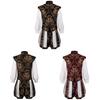 Elizabethan Renaissance Era Prince Cosplay Costume Vest Pumpkin Pants Set Gift