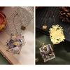Metal Bookmarks Hollow Butterfly Book Reading Bookmarks Markers Retro Bookmarks with Pendant Page Marker for Reading