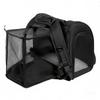 Portable Expandable Double Shoulder Pet Backpack for Small Dogs and Cats, Car Travel Pet Outing Bag
