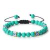 Unisex Handwoven Evil Eye Commuter Bracelet