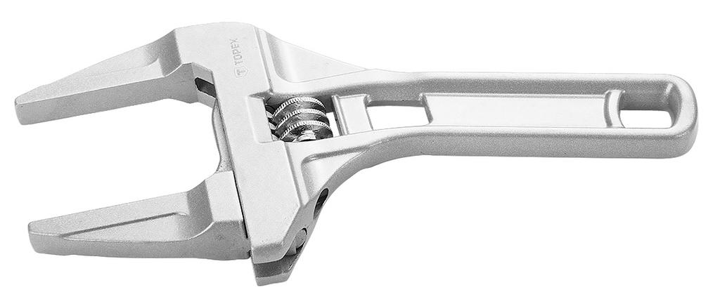 Aluminum Adjustable Wrench 200 Mm, Range 0-70 Mm