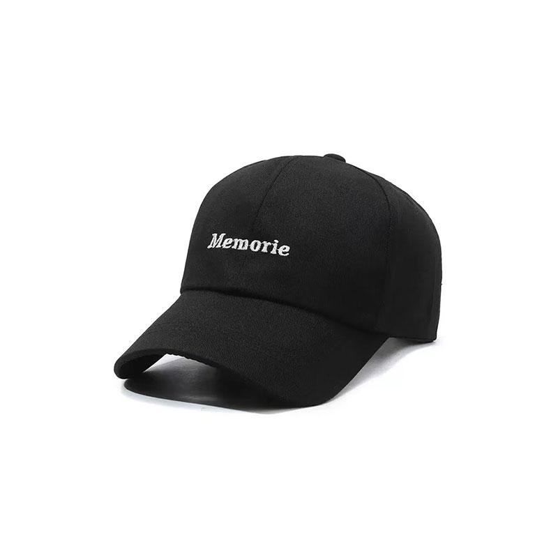 Women's Korean Style Baseball Cap with Letter Embroidery, Casual Sun Hat
