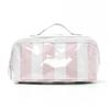 Modern Pvc Travel Makeup Organizer With Large Capacity For Cosmetics And Toiletries