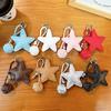 Bolsa de Bola Tejida con Estrella Hecha a Mano Colgante para Colgante de Bolso DIY Regalo Creativo para Mujeres Accesorios Decorativos Colgantes