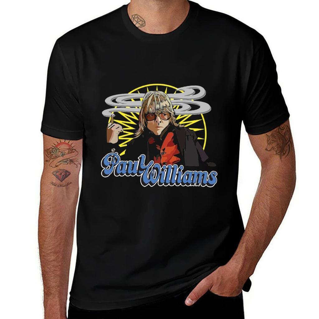 Paul Williams TShirt Basic Simple Design Short Sleeve Shirt