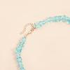 Multi Textured Starfish Pendant Necklace Combining Crystal And Pearls Charm For Layering Look Girls Clavicle Chain