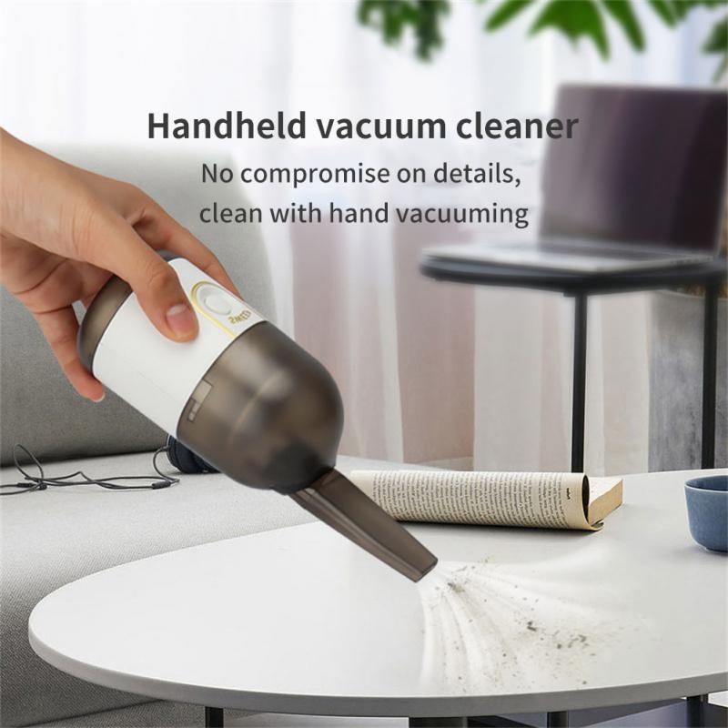 Wireless Mini Vacuum Cleaner 2200pa Handheld Dust Catcher Car Interior Desktop Dust Cleaning Tool Portable Car Vacuum Cleaner