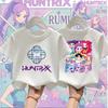 Children's Summer Fashion Cartoon Anime Children's Short Sleeve Pattern