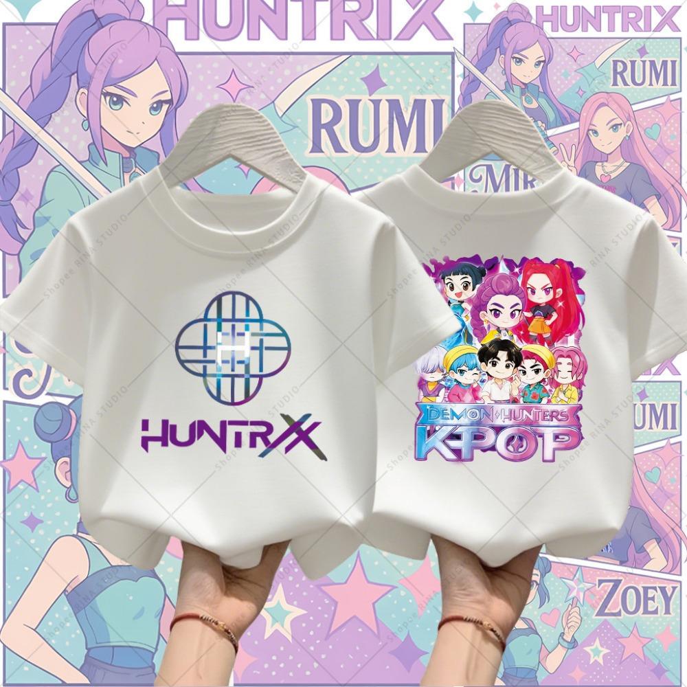Children's Summer Fashion Cartoon Anime Children's Short Sleeve Pattern