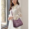 Women's Faux Leather Multi-pocket Crossbody Bag