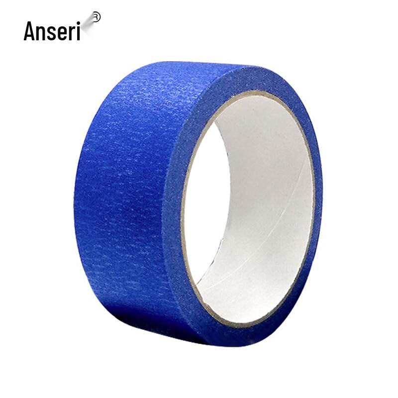 ANSER Colored Masking Tape 25mm x 20m, 12 Rolls синий