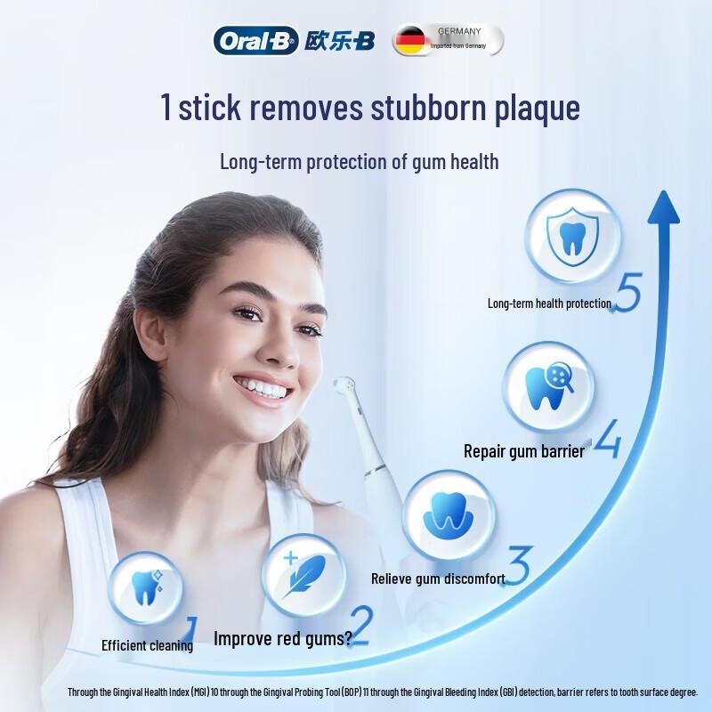 Oral-B iO4 Electric Toothbrush with Smart Pressure Control CN plug (adapter included)