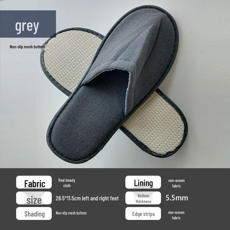 Thickened Anti-slip Disposable Hotel and Home Guest Slippers