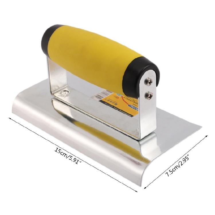 Stainless Steel Plastering Trowel Plaster Finishing Wall Tile Flooring Plaster