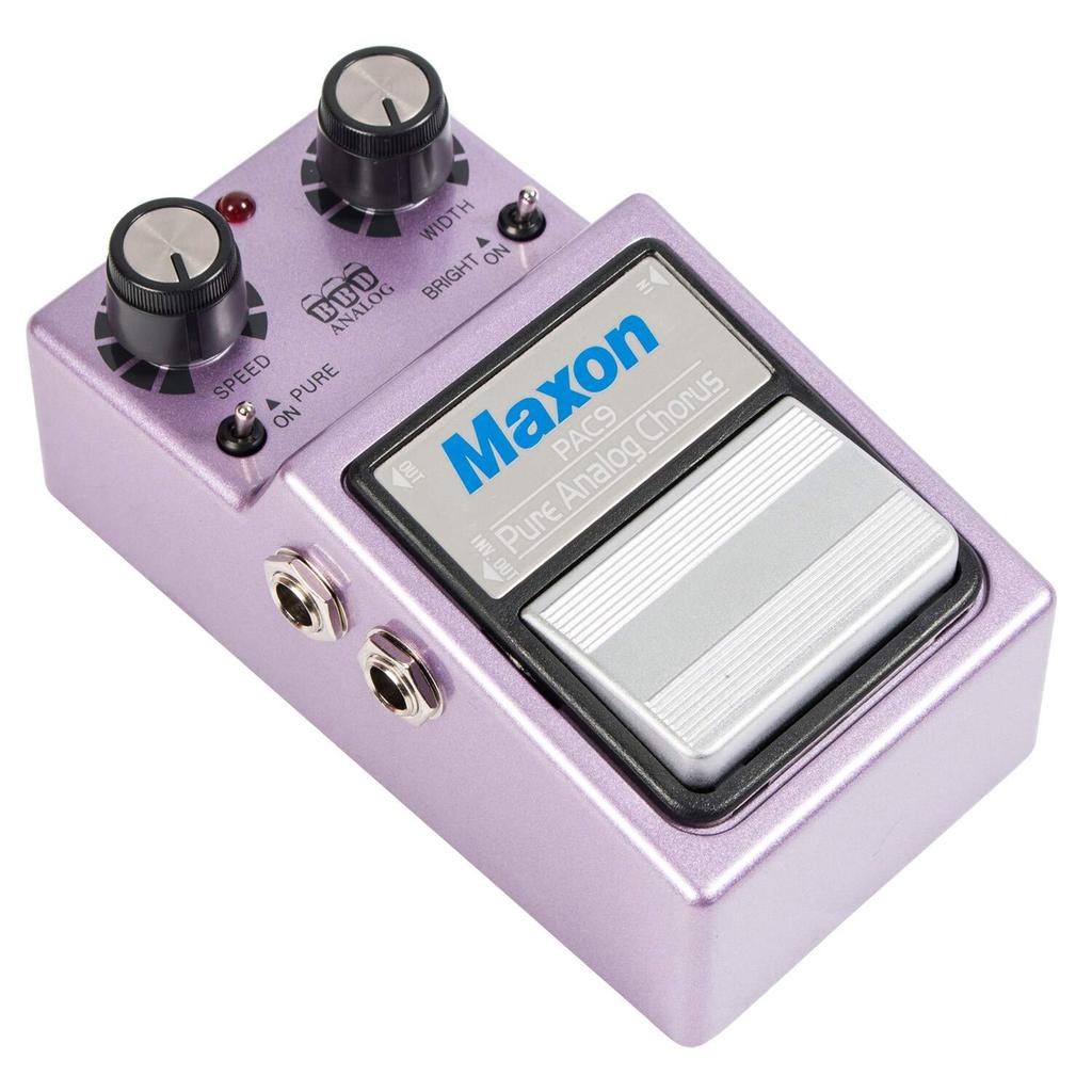 Maxon Pure Analog Chorus PAC9 Guitar Effects Pedal