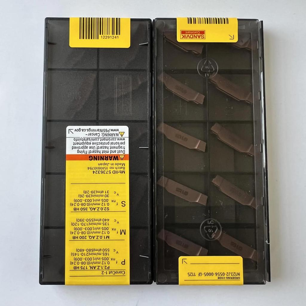 Original Sandvik / N123J2-0556-0005-GF 1125 /CNC CARBIDE tool blade 10 Pcs