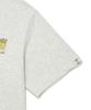 WACKY WILLY Kiki Travel Series Racing T-Shirt Light Gray