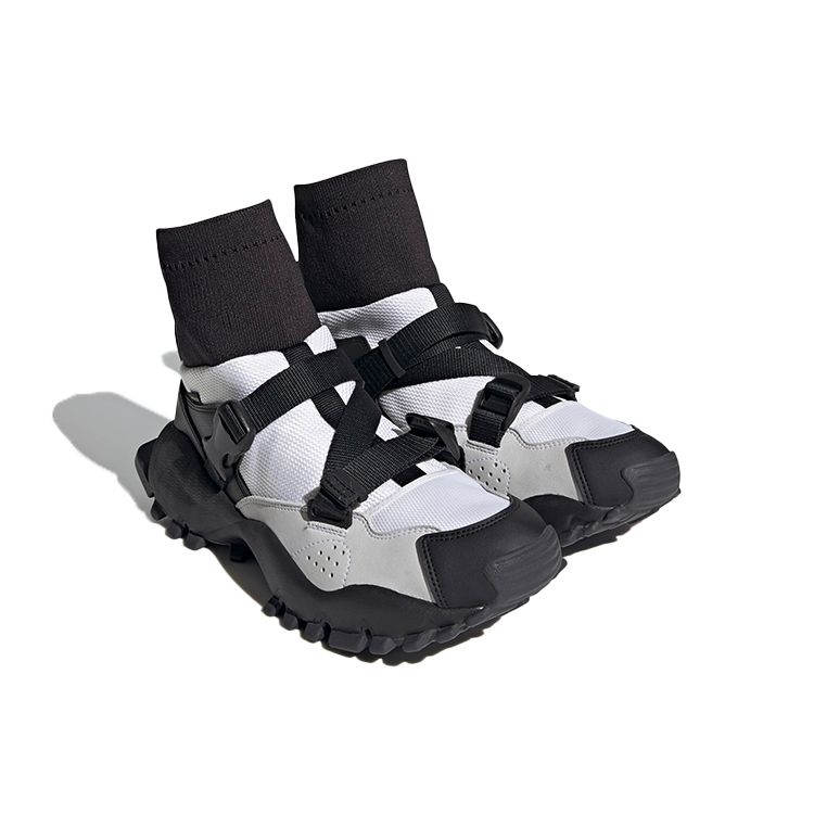 Adidas Hyke X Originals Seeulater Gtx Hi Comfortable Slip Resistant Durable High Top Outdoor Functional Shoes Unisex Shoes Black White FY6857