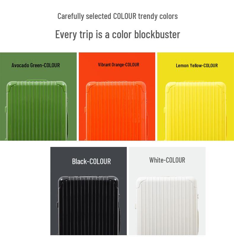 20-inch PC Carry-On and 28-inch Checked Suitcase for Students