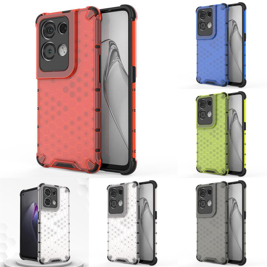 Transparent Honeycomb Phone Case With Shockproof Tpu And Pc For Drop Protection