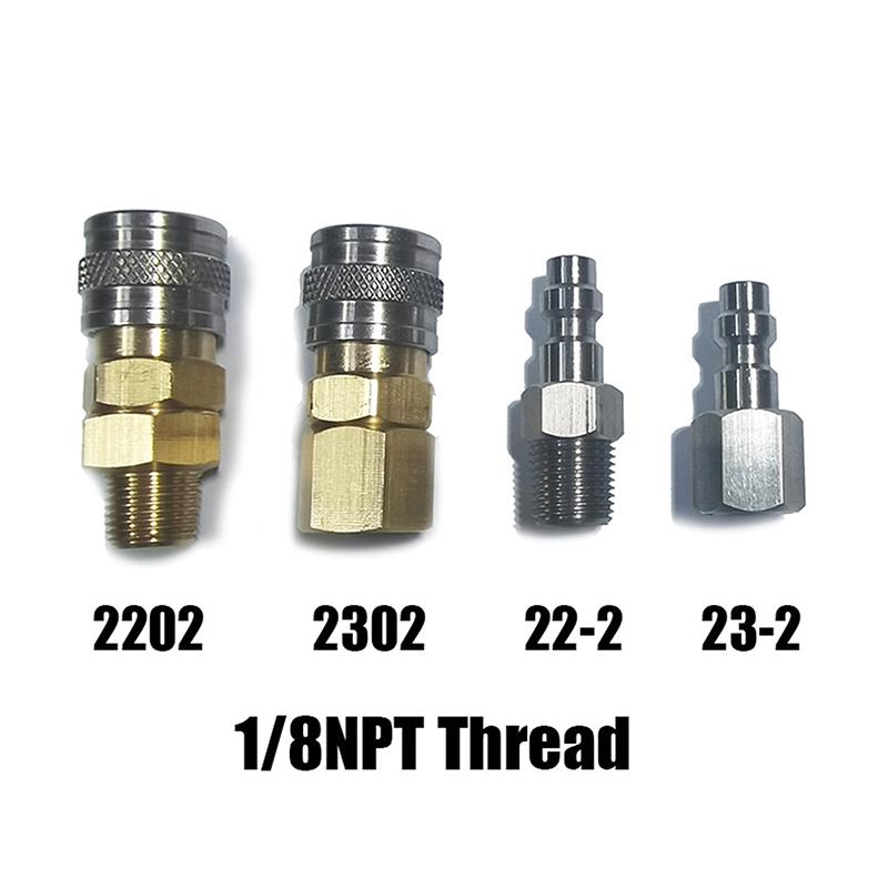 1/8 Npt Thread American System Foster Quick Disconnect Coupler Male Plug 22-2 Or 23-2 Female Coupler 2202, 2302