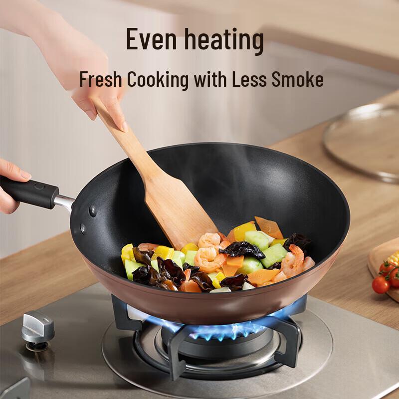 Midea 32cm Non-stick Wok