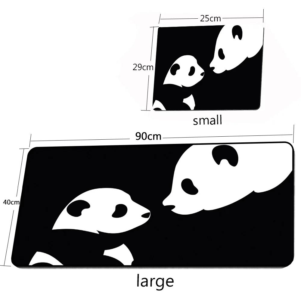 Animal Panda Kawaii Mouse Pad Xxl Gamer Laptop PC Gaming Accessories Office Home Keyboard Carpet Pad Gaming Mouse Pad  Desk Mat