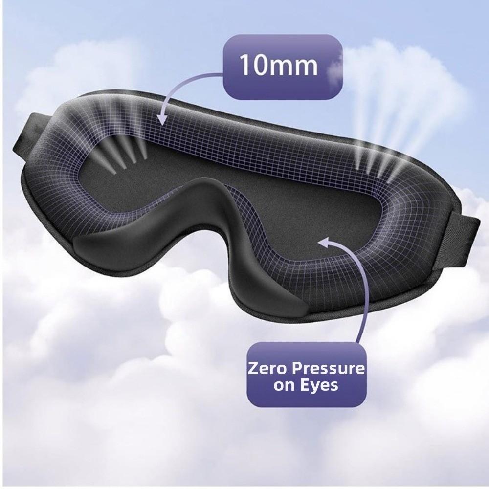 Soft Padded Blocking Light Eye Mask Relax Blindfold Eye Shade Blindfold 3D Sleeping Mask  Relax