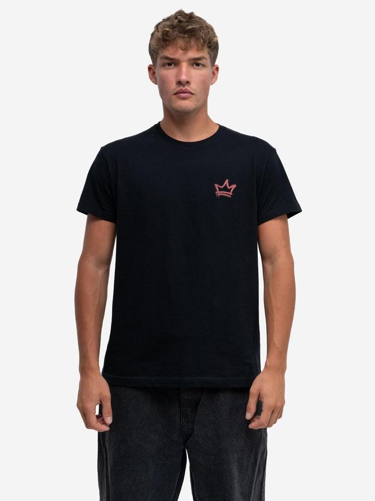 MyStars Angel Men's Black Short Sleeve T-Shirt 2XL