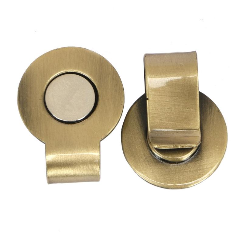 Zinc Alloy Golf Cap Holder Golf Training Aids Accessory for Golf Bag Magnetic Golf Ball Marker Holder Clip Golf Hat Clip